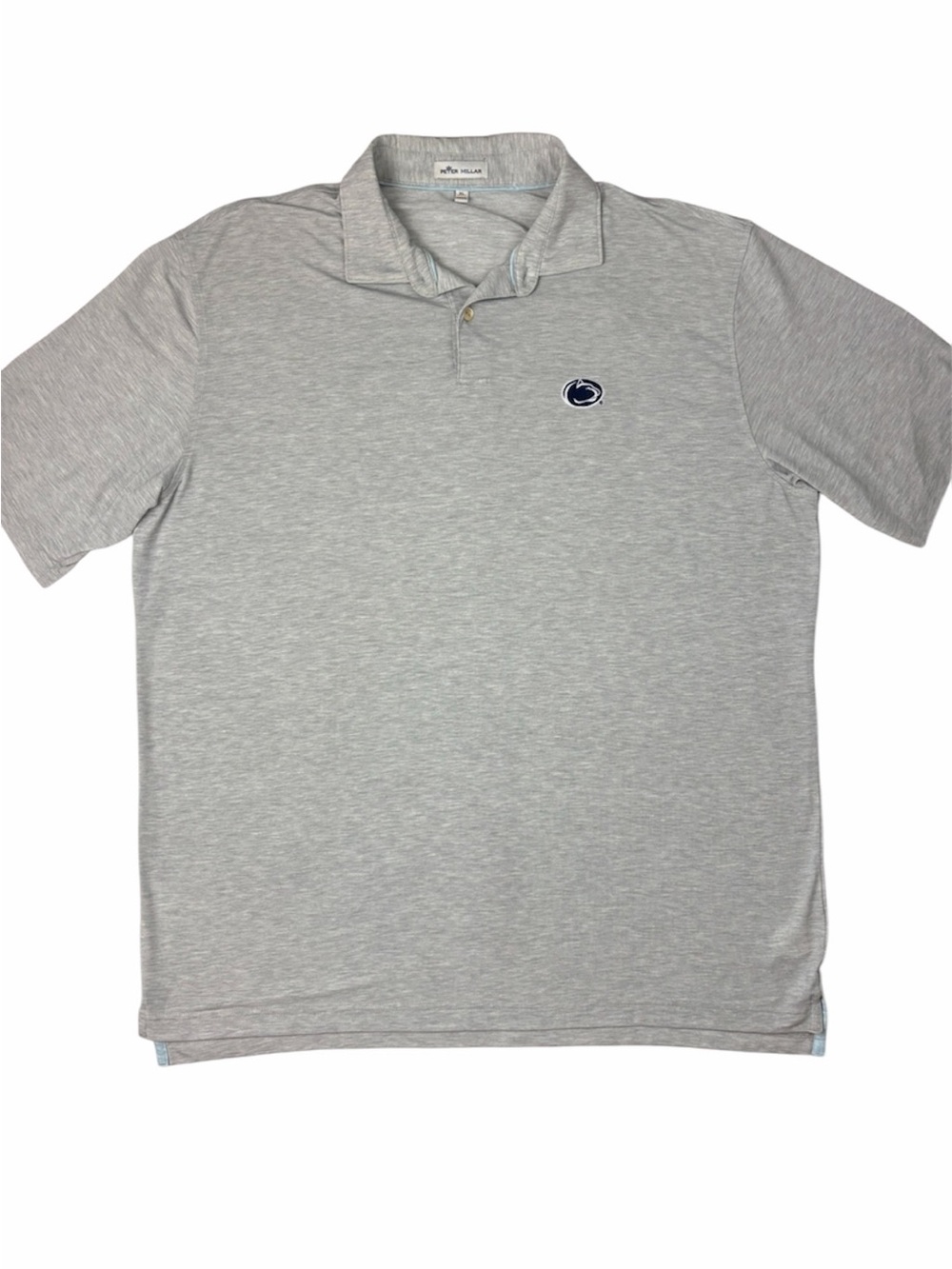 Peter Millar Penn State Nittany Lions Performance Polo Gray Men’s XL Golf